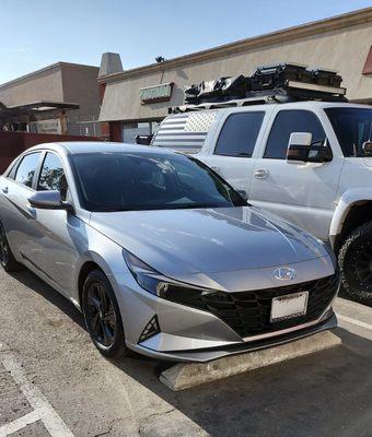 Led lighting on 2021 Elantra