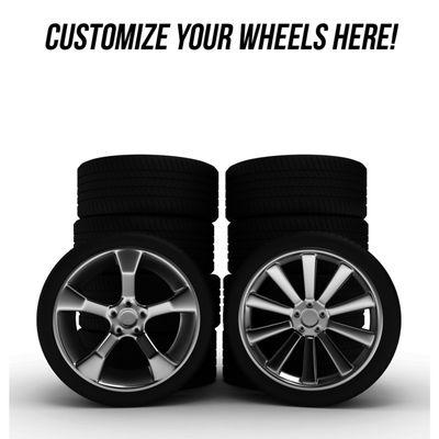 Want custom wheels? We can help.