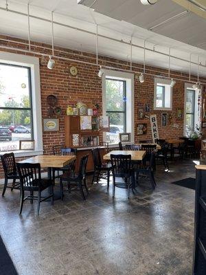 Inside the bakery