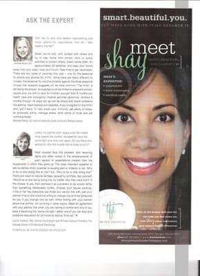 Today's Chicago Woman Magazine - Where Dr. Bailey was the featured expert.