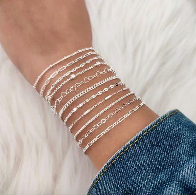 Permanent Jewelry Silver Bracelets