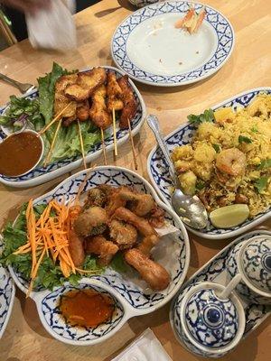 Fried Spicy Shrimp Soup