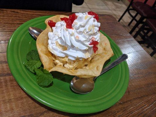 Fried ice cream!