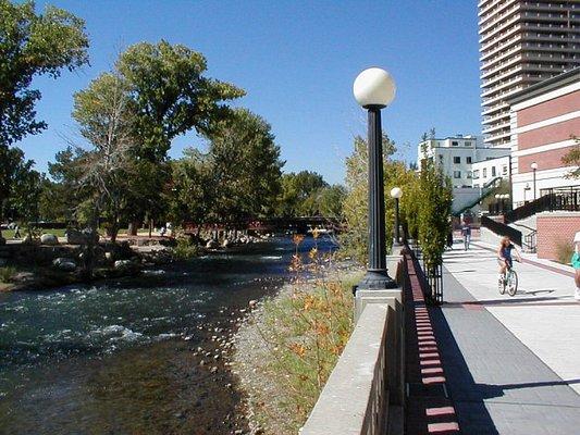 Truckee River in Downtown Reno.