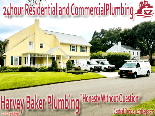 24hour Central Florida Plumbing Emergency Professionals