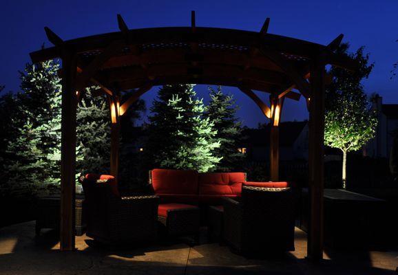 Pergola lighting