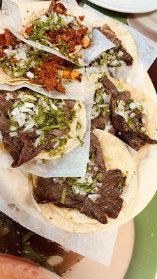 Asada Taco,  Cecina Taco, Pastor Taco