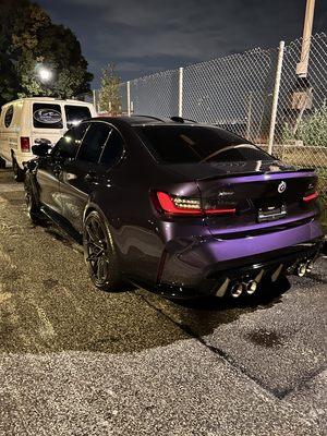 BMW m3 jahre edition in for the HighendNYC shine .