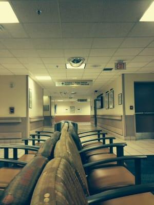 Pharmacy waiting area