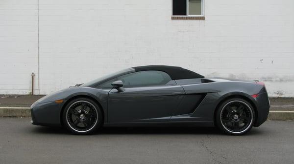 2007 Gallardo Spyder with 30% LLumar film and VentureShield paint protection