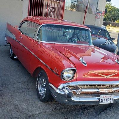 1957 Bellaire got needed some carburetor adjustment and transmission rebuilt