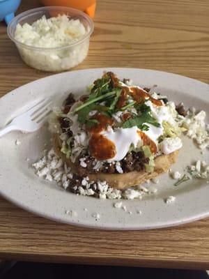 Sopes!! Freshest sope you'll every try!!