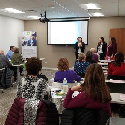 We had a wonderful turnout at our March education seminar. Thank you to everyone who attended!