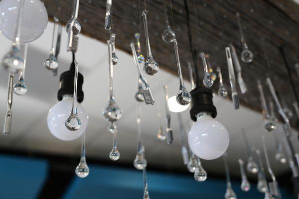 Toothbrush Chandeliers