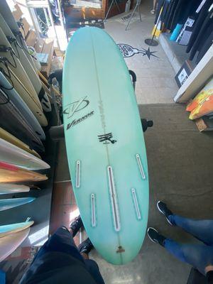 Surfboard purchased.