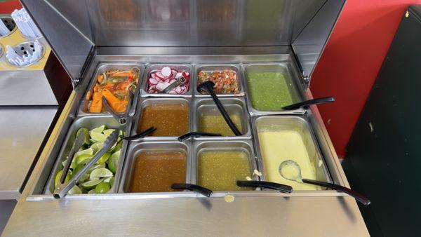 Salsa Bar