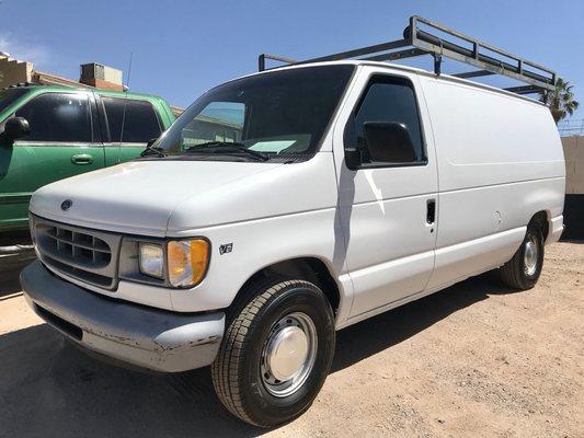 Expand your business with a super clean 1 owner 99 cargo van