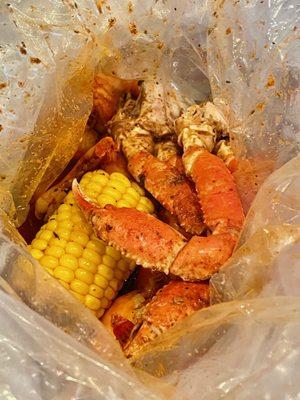 The Cajun Boil C
 Online website $35.00
 Take out menu $27.00