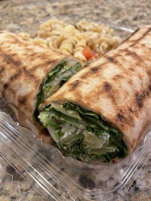 Caesar salad wrap