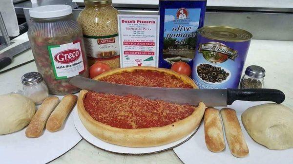 The best deep dish pizza
Choose your own toppings