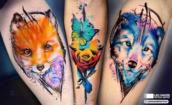 Color tattoos