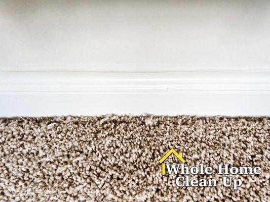 When showing a potential SALE for a home we make sure all baseboards are CLEAN!!