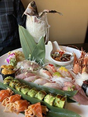 Uni, sweet shrimp, oyster, toro, and so much more!