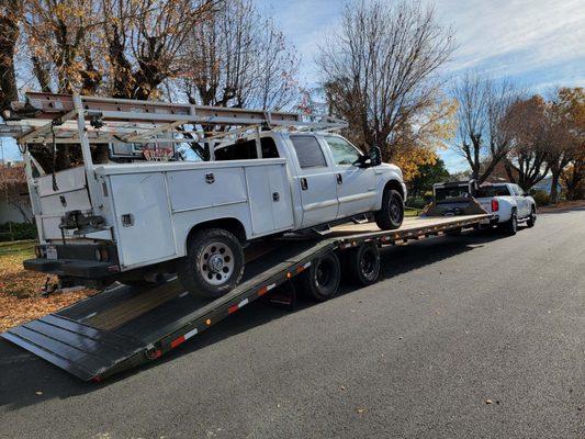 Utility Box Trucks.