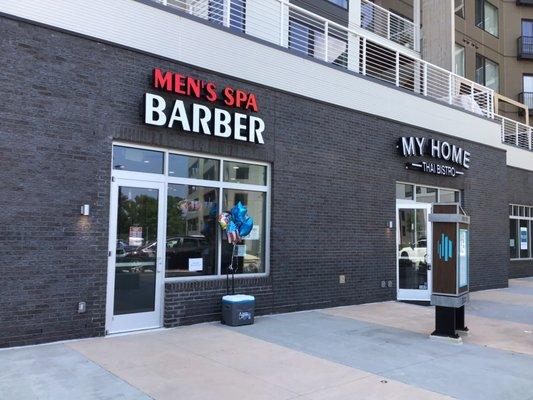 Men's spa and Barber