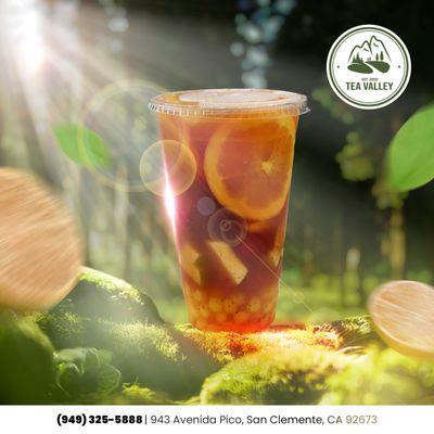 Taste the tropics. This fruit tea is your ticket to paradise.