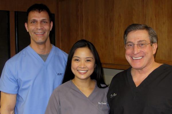 Dr. Micaletti, Dr. Castro and Dr. Goers