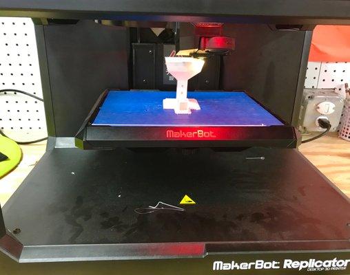 Maker Bot 3D Printer!