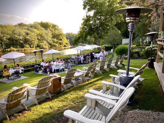 Charming outdoor dining