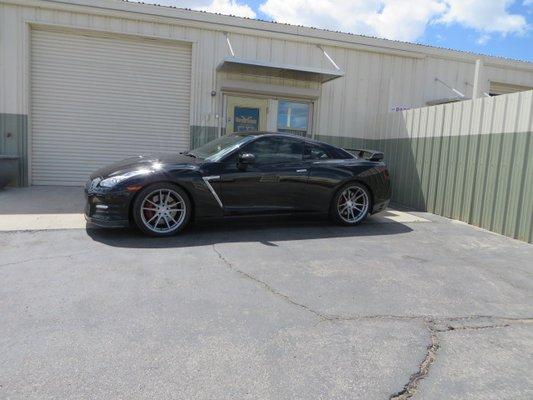 Just finished the repairs on a 2015 NISSAN GTR