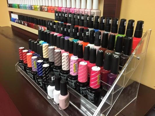 Some of Our Gel Polishes