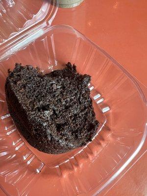 Double chocolate pound cake