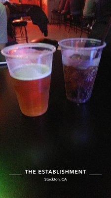 Our drinks