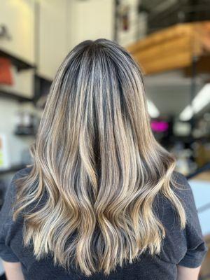 Blonde balayage