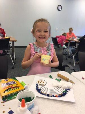 Free St Patrick's day craft at Brandon Library!