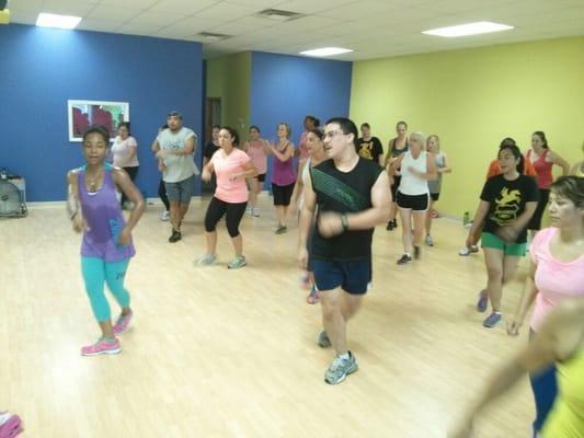 Zumba Leta leads the best classes!