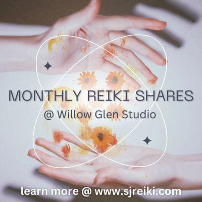 New SJ Reiki event! Come join our reiki community!