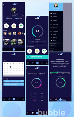 UX/UI design concept