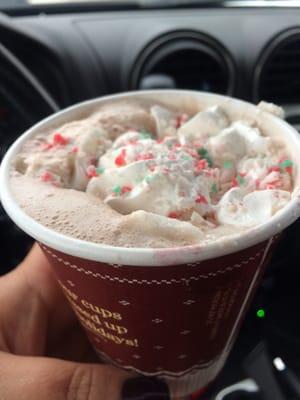 They still have Candy Cane Hot Chocolate!  Yay!