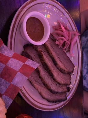 Brisket plate (not great small portion for price)