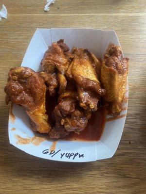 Yuppie Juice wings