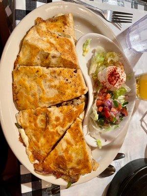 Chicken quesadilla- best I ever had!