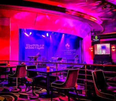 Jazzville is every Thu at 7pm inside the Cascade Lounge at Agua Caliente Casino, downtown Palm Springs.