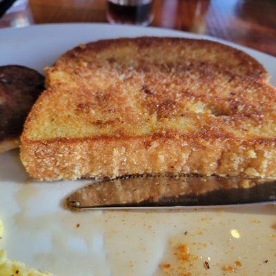 Very thick Almond Crusted French Toast..... EXCELLENT!