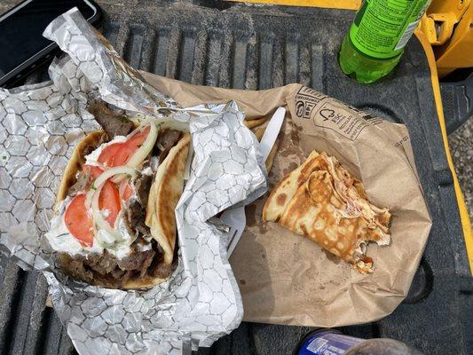 Gyros & euro special crepe