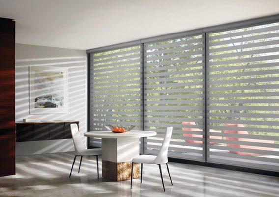 Hunter Douglas Banded Shades